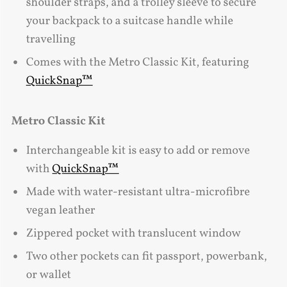 MONOS Metro Backpack - Picture 10 of 12